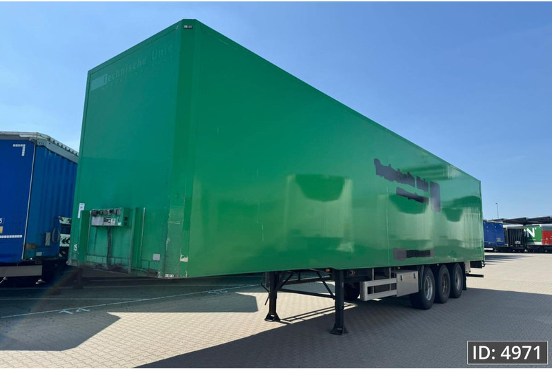 Van Eck PT-3 / BPW Drum / Roll up door - Poluprikolica sa zatvorenim sandukom: slika 1 Van Eck PT-3 / BPW Drum / Roll up door - Poluprikolica sa zatvorenim sandukom: slika 1