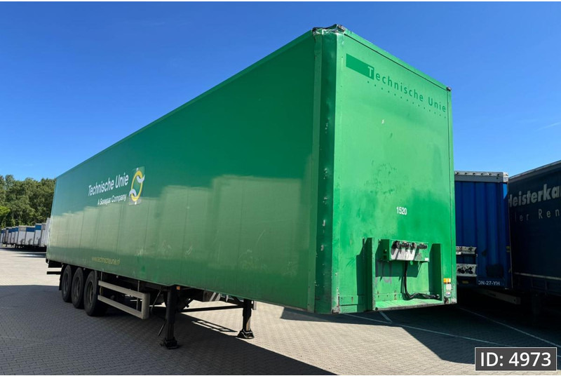 Van Eck PT-3 / BPW Drum / Roll up door - Poluprikolica sa zatvorenim sandukom: slika 4 Van Eck PT-3 / BPW Drum / Roll up door - Poluprikolica sa zatvorenim sandukom: slika 4