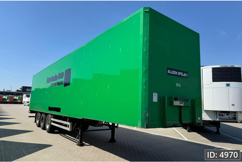 Van Eck PT-3 / BPW Drum / Roll up door - Poluprikolica sa zatvorenim sandukom: slika 4 Van Eck PT-3 / BPW Drum / Roll up door - Poluprikolica sa zatvorenim sandukom: slika 4