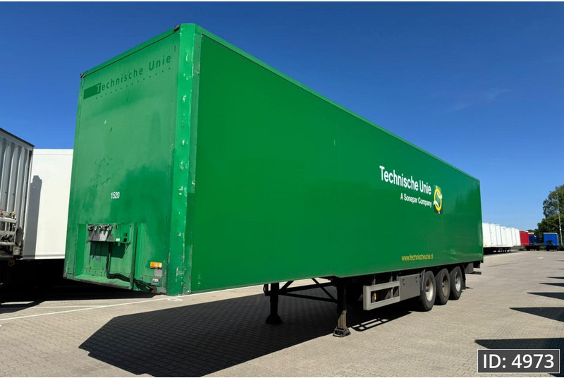 Van Eck PT-3 / BPW Drum / Roll up door - Poluprikolica sa zatvorenim sandukom: slika 1 Van Eck PT-3 / BPW Drum / Roll up door - Poluprikolica sa zatvorenim sandukom: slika 1