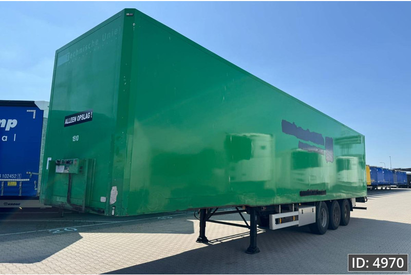 Van Eck PT-3 / BPW Drum / Roll up door - Poluprikolica sa zatvorenim sandukom: slika 1 Van Eck PT-3 / BPW Drum / Roll up door - Poluprikolica sa zatvorenim sandukom: slika 1