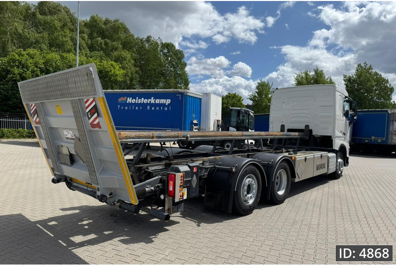 Volvo FH 500 Globetrotter, Euro 6, / 6x2 / Hydraulic body / frame 7.4 m / Tail lift - Kamion za prevoz kontejnera/ Kamion sa promenjivim sandukom: slika 3 Volvo FH 500 Globetrotter, Euro 6, / 6x2 / Hydraulic body / frame 7.4 m / Tail lift - Kamion za prevoz kontejnera/ Kamion sa promenjivim sandukom: slika 3