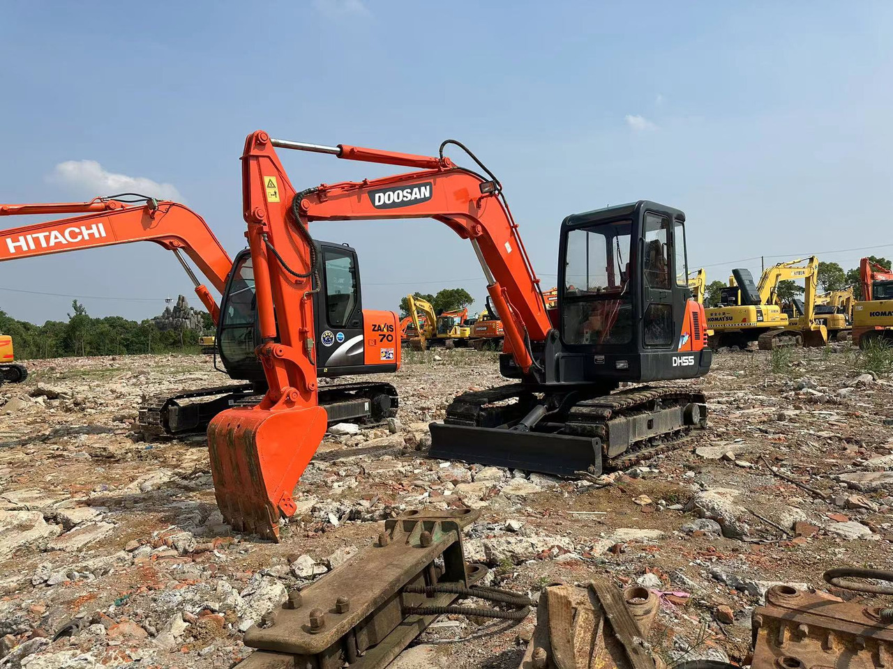 DOOSAN DH55 Mini Excavator 5.5T - Mini bager: slika 5 DOOSAN DH55 Mini Excavator 5.5T - Mini bager: slika 5