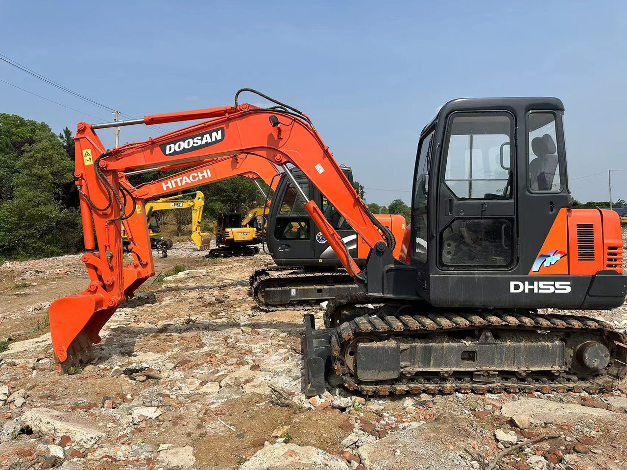 DOOSAN DH55 Mini Excavator 5.5T - Mini bager: slika 1 DOOSAN DH55 Mini Excavator 5.5T - Mini bager: slika 1