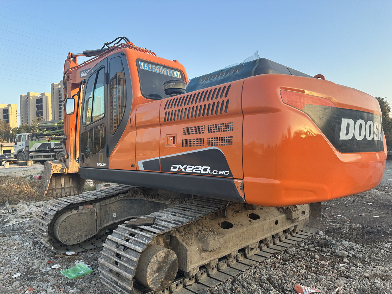 DOOSAN DX220 Crawler Excavator Good Condition - Bager guseničar: slika 1 DOOSAN DX220 Crawler Excavator Good Condition - Bager guseničar: slika 1