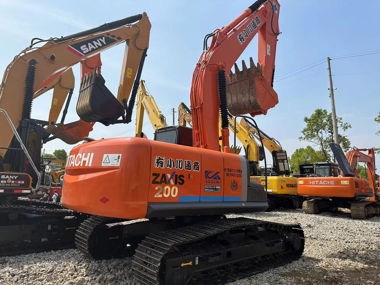 Hitachi ZX200 Excavator Click for Discount - Bager: slika 1 Hitachi ZX200 Excavator Click for Discount - Bager: slika 1