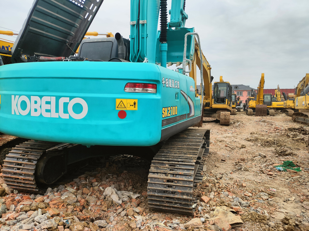 KOBELCO SK210D - Bager guseničar: slika 3 KOBELCO SK210D - Bager guseničar: slika 3