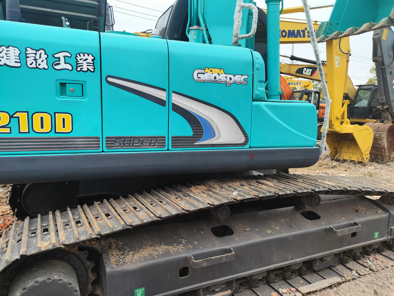 KOBELCO SK210D - Bager guseničar: slika 4 KOBELCO SK210D - Bager guseničar: slika 4