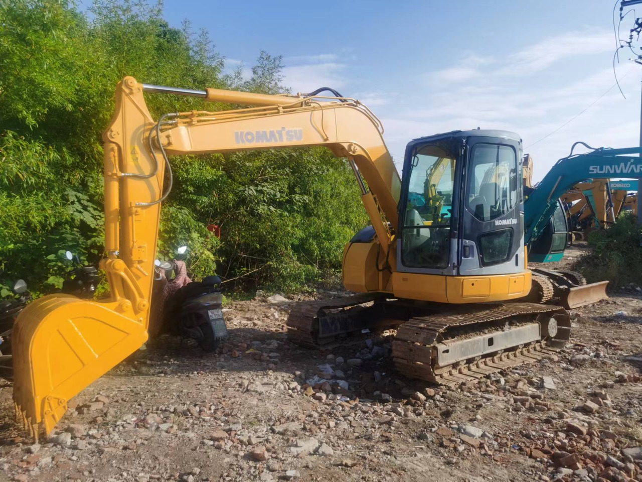 KOMATSU PC78US - Bager guseničar: slika 1 KOMATSU PC78US - Bager guseničar: slika 1