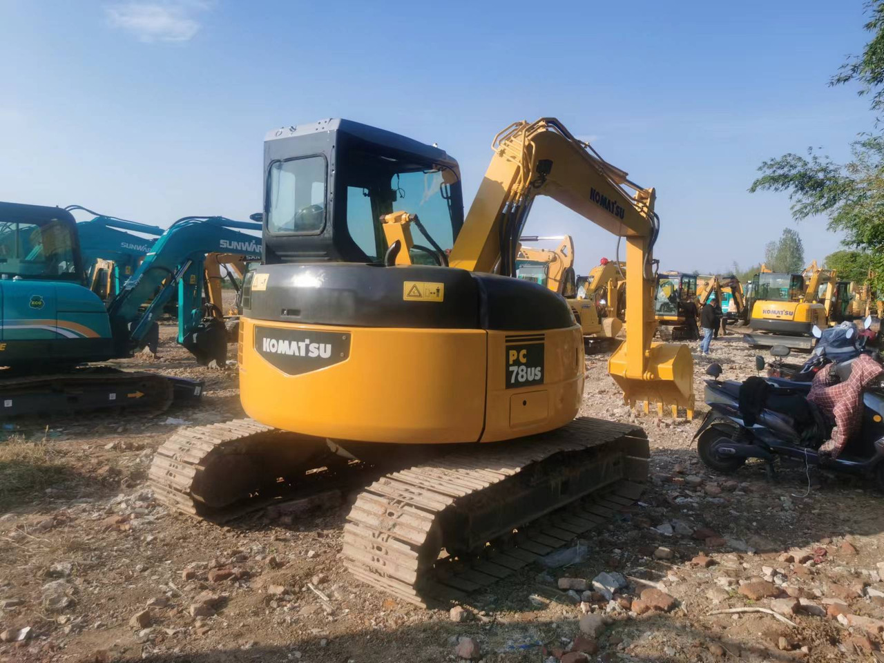 KOMATSU PC78US - Bager guseničar: slika 3 KOMATSU PC78US - Bager guseničar: slika 3