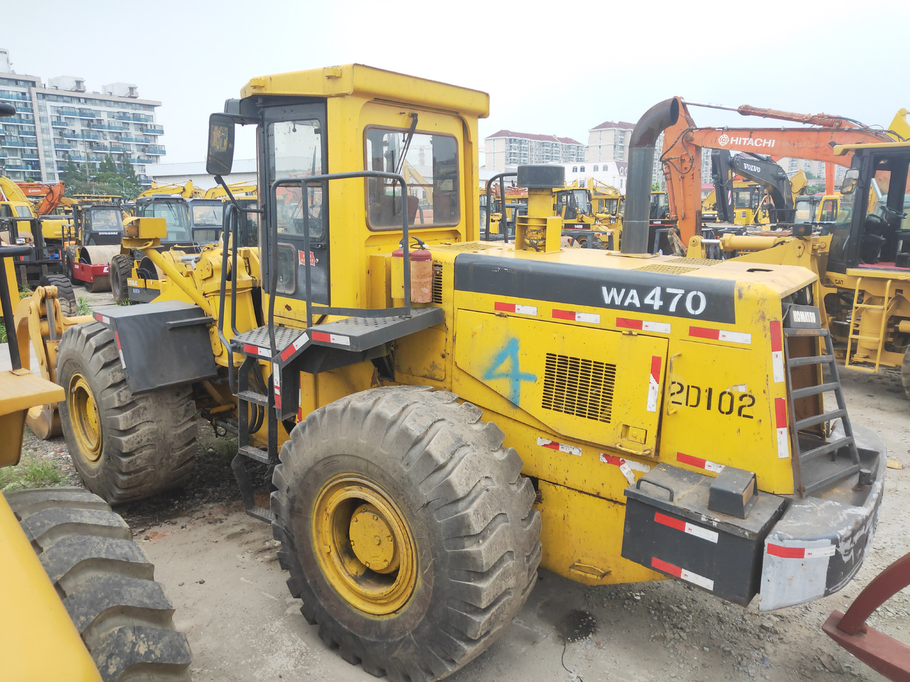 KOMATSU Wheel WA470-3 With a fork - Utovarivač točkaš: slika 5 KOMATSU Wheel WA470-3 With a fork - Utovarivač točkaš: slika 5