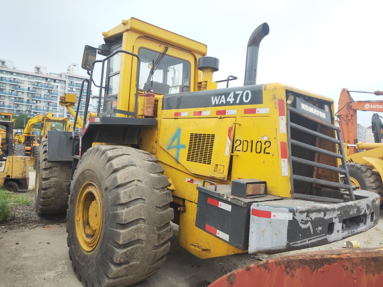 KOMATSU Wheel WA470-3 With a fork - Utovarivač točkaš: slika 4 KOMATSU Wheel WA470-3 With a fork - Utovarivač točkaš: slika 4