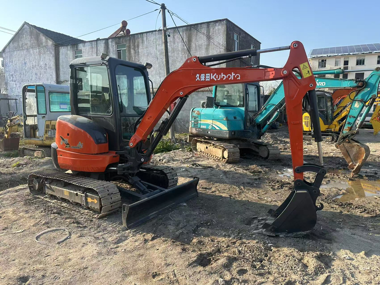 KUBOTA U55-4 - Bager guseničar: slika 3 KUBOTA U55-4 - Bager guseničar: slika 3