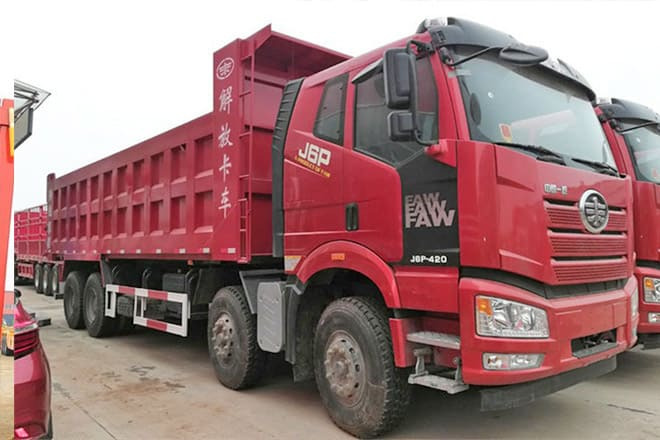 FAW FAW J6P 420HP Dump Truck for Sale in Tanzania - Istovarivač: slika 2 FAW FAW J6P 420HP Dump Truck for Sale in Tanzania - Istovarivač: slika 2