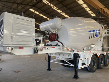 TITAN Cement Mixer Trailer for Sale in Congo - Poluprikolica: slika 2 TITAN Cement Mixer Trailer for Sale in Congo - Poluprikolica: slika 2