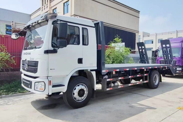 SHACMAN L3000 Light Cargo Truck with Rear Loading Ramp - Kamion sa tovarnim sandukom: slika 1 SHACMAN L3000 Light Cargo Truck with Rear Loading Ramp - Kamion sa tovarnim sandukom: slika 1