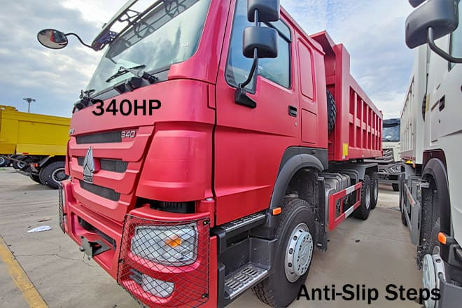 SINOTRUK New Sinotruk Howo 340 Tipper Trucks for Sale in Mali - Istovarivač: slika 5 SINOTRUK New Sinotruk Howo 340 Tipper Trucks for Sale in Mali - Istovarivač: slika 5