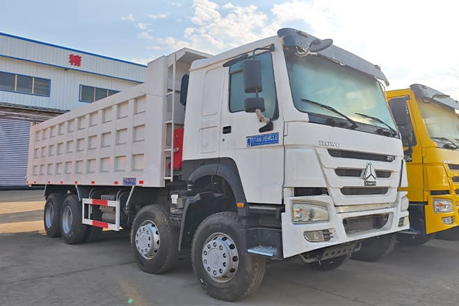 SINOTRUK Sino Howo 8x4 Dump Truck 371 for Sale in Sierra Leone - Istovarivač: slika 4 SINOTRUK Sino Howo 8x4 Dump Truck 371 for Sale in Sierra Leone - Istovarivač: slika 4