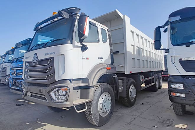 SINOTRUK Sino Howo 8x4 Dump truck for Sale in Senegal - Istovarivač: slika 4 SINOTRUK Sino Howo 8x4 Dump truck for Sale in Senegal - Istovarivač: slika 4