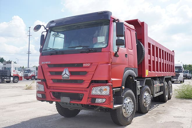 SINOTRUK Sinotruk Howo 8x4 Dump Truck for Sale in Cameroon - Istovarivač: slika 3 SINOTRUK Sinotruk Howo 8x4 Dump Truck for Sale in Cameroon - Istovarivač: slika 3