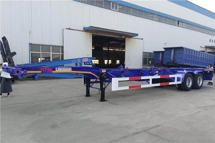 TITABN 2 Axle Gooseneck Container Trailer for Sale In Kenya - Poluprikolica sa golom šasijom: slika 5 TITABN 2 Axle Gooseneck Container Trailer for Sale In Kenya - Poluprikolica sa golom šasijom: slika 5