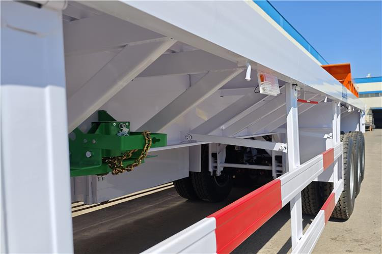 TITAN 13m Semi Truck Flatbed Trailer For Sale In Nigeria - Poluprikolica sa golom šasijom: slika 3 TITAN 13m Semi Truck Flatbed Trailer For Sale In Nigeria - Poluprikolica sa golom šasijom: slika 3