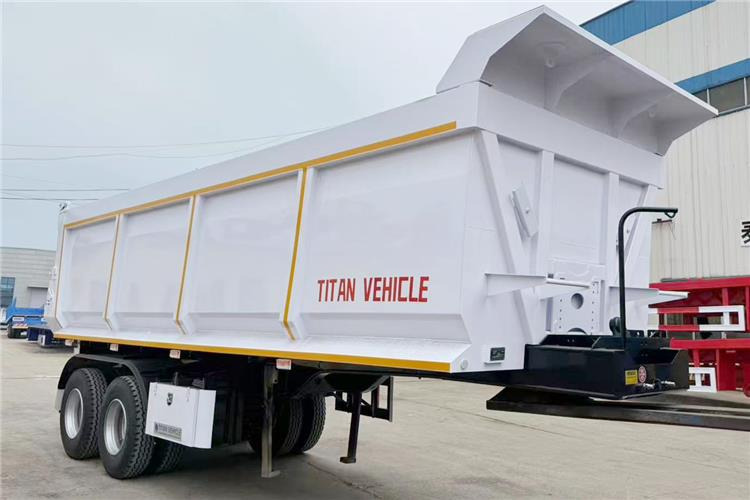 TITAN 2 Axle Dump Semi Trailer for Sale In Tanzania - Poluprikolica istovarivača: slika 1 TITAN 2 Axle Dump Semi Trailer for Sale In Tanzania - Poluprikolica istovarivača: slika 1