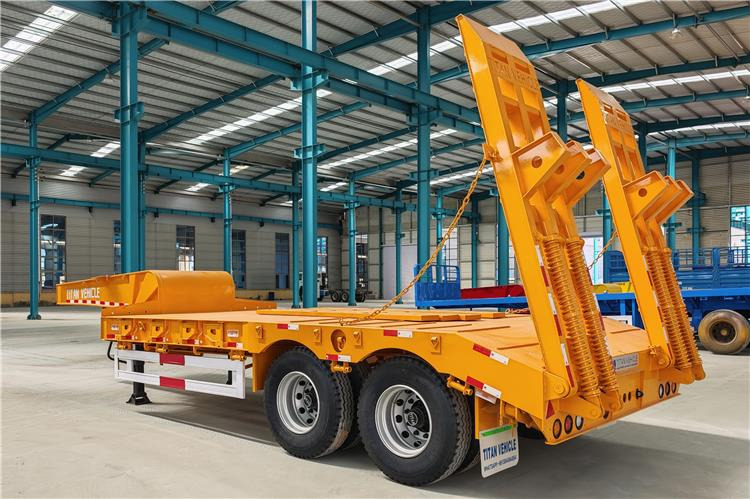 TITAN 2 Axle Low Loader Truck Trailer for Sale In Uganda - Niska poluprikolica za prevoz: slika 5 TITAN 2 Axle Low Loader Truck Trailer for Sale In Uganda - Niska poluprikolica za prevoz: slika 5