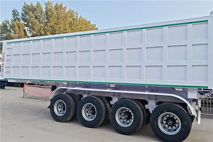 TITAN 4 Axle 80 Ton Dump Semi Trailer for Sale In Cameroon - Poluprikolica istovarivača: slika 2 TITAN 4 Axle 80 Ton Dump Semi Trailer for Sale In Cameroon - Poluprikolica istovarivača: slika 2