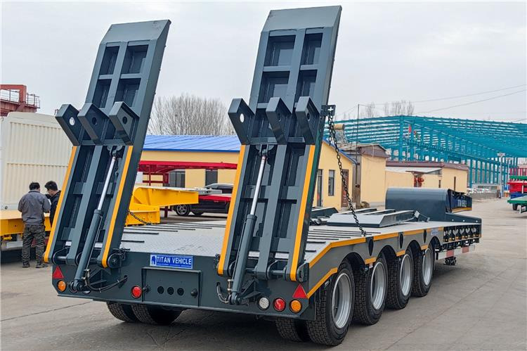TITAN 4 Axle Low Loader Trailer for Sale In Jamaica - Niska poluprikolica za prevoz: slika 3 TITAN 4 Axle Low Loader Trailer for Sale In Jamaica - Niska poluprikolica za prevoz: slika 3