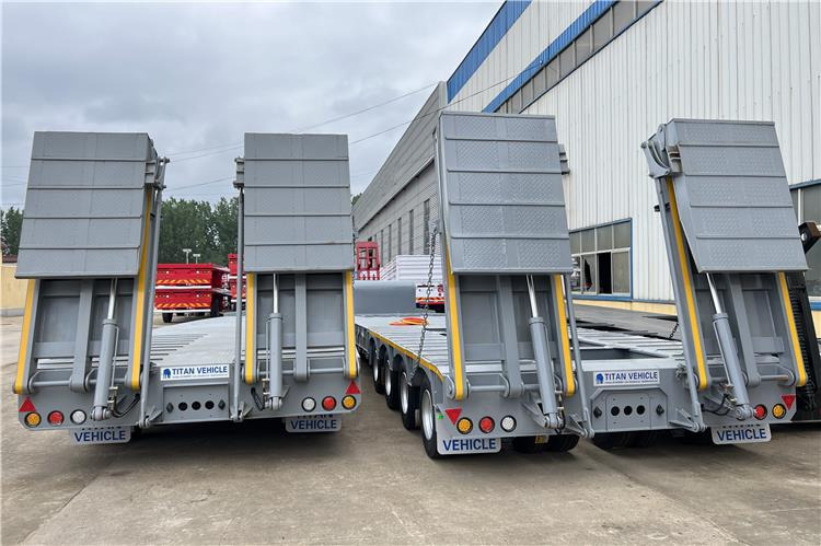 TITAN 4 Line 8 Axle Low Loader Trailer for Sale In Costa Rica - Niska poluprikolica za prevoz: slika 4 TITAN 4 Line 8 Axle Low Loader Trailer for Sale In Costa Rica - Niska poluprikolica za prevoz: slika 4