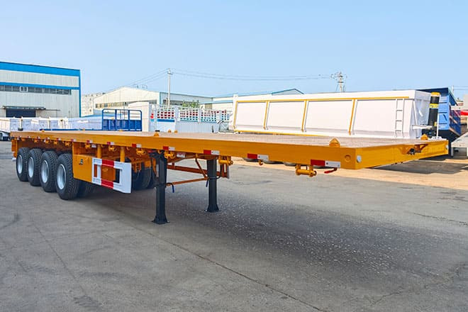 TITAN 40 Foot Flatbed Semi Trailer for Sale in Saudi Arabia - Plato poluprikolica: slika 1 TITAN 40 Foot Flatbed Semi Trailer for Sale in Saudi Arabia - Plato poluprikolica: slika 1