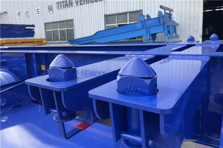 TITAN 40ft Container Chassis Trailer for Sale In Guam - Poluprikolica za prevoz kontejnera/ Poluprikolica sa promenjivim sandukom: slika 4 TITAN 40ft Container Chassis Trailer for Sale In Guam - Poluprikolica za prevoz kontejnera/ Poluprikolica sa promenjivim sandukom: slika 4