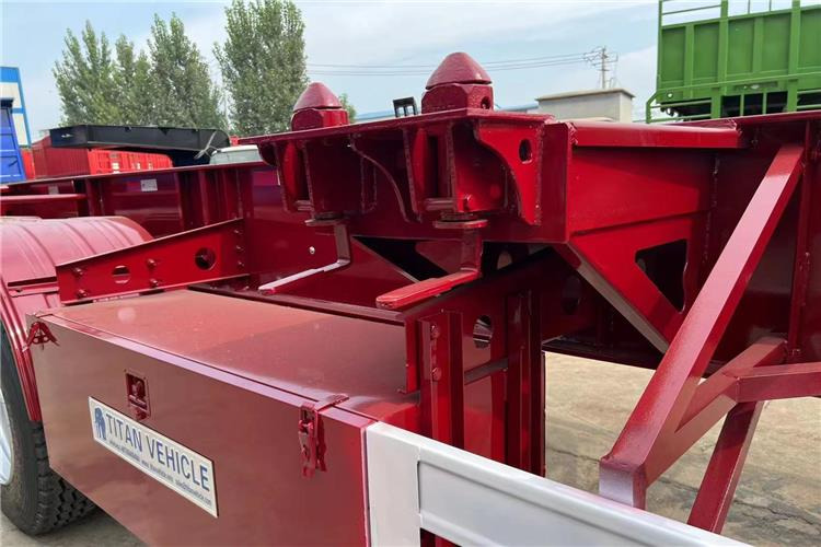 TITAN 40ft Skeleton Trailer Price for Sale In Guyana - Poluprikolica sa golom šasijom: slika 3 TITAN 40ft Skeleton Trailer Price for Sale In Guyana - Poluprikolica sa golom šasijom: slika 3