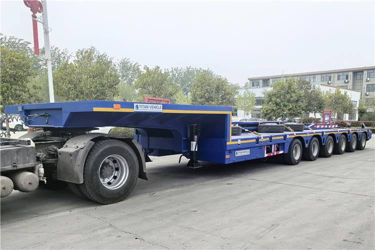 TITAN 6 Axle 120 Ton Extendable Low Loader Trailer for Sale Price - Niska poluprikolica za prevoz: slika 1 TITAN 6 Axle 120 Ton Extendable Low Loader Trailer for Sale Price - Niska poluprikolica za prevoz: slika 1