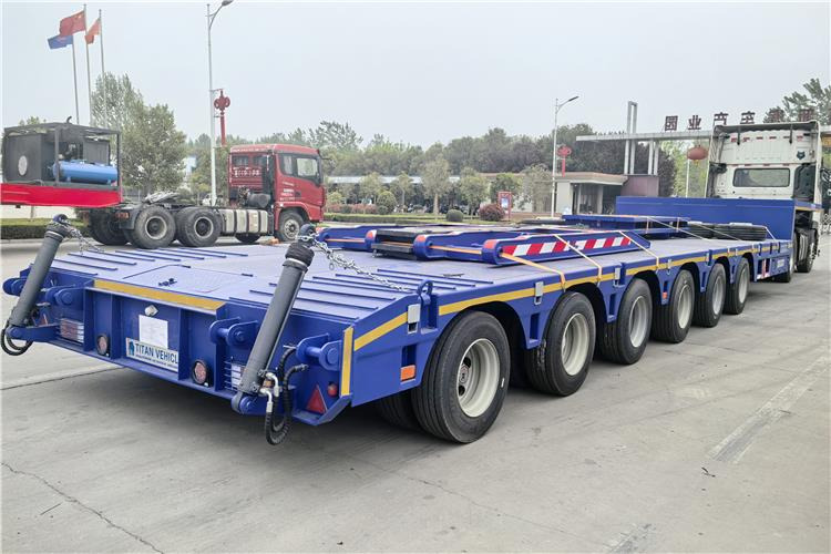 TITAN 6 Axle 120 Ton Extendable Low Loader Trailer for Sale Price - Niska poluprikolica za prevoz: slika 3 TITAN 6 Axle 120 Ton Extendable Low Loader Trailer for Sale Price - Niska poluprikolica za prevoz: slika 3