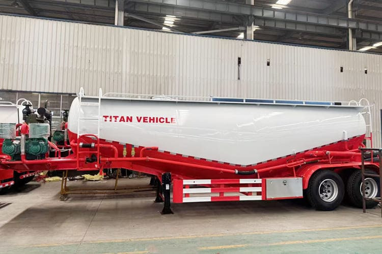 TITAN Dry Bulk Tanker Trailer for Sale in Tanzania - Poluprikolica cisterna: slika 3 TITAN Dry Bulk Tanker Trailer for Sale in Tanzania - Poluprikolica cisterna: slika 3