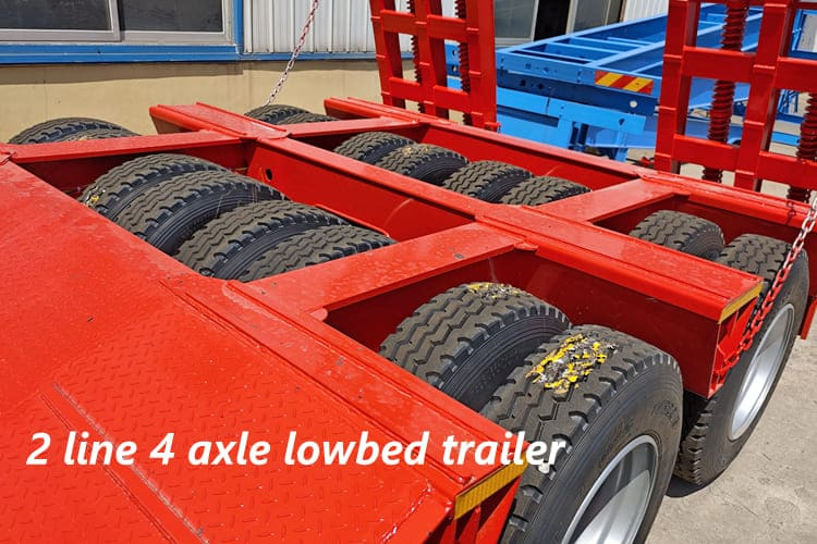 TITAN Lowbed Trailer for Sale in Saudi Arabia - Niska poluprikolica za prevoz: slika 3 TITAN Lowbed Trailer for Sale in Saudi Arabia - Niska poluprikolica za prevoz: slika 3