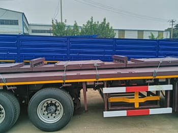 TITAN Semi Truck Flatbed Traile for Sale in Saudi Arabia - Plato poluprikolica: slika 3 TITAN Semi Truck Flatbed Traile for Sale in Saudi Arabia - Plato poluprikolica: slika 3