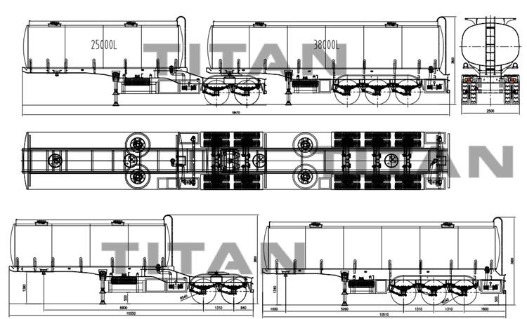 TITAN Superlink Fuel Tanker Trailer for Sale In Anglo - Poluprikolica cisterna: slika 4 TITAN Superlink Fuel Tanker Trailer for Sale In Anglo - Poluprikolica cisterna: slika 4
