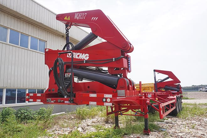 XCMG 20Ft 40Ft Container Side Loader for Sale in Guyana - Poluprikolica za prevoz kontejnera/ Poluprikolica sa promenjivim sandukom: slika 3 XCMG 20Ft 40Ft Container Side Loader for Sale in Guyana - Poluprikolica za prevoz kontejnera/ Poluprikolica sa promenjivim sandukom: slika 3