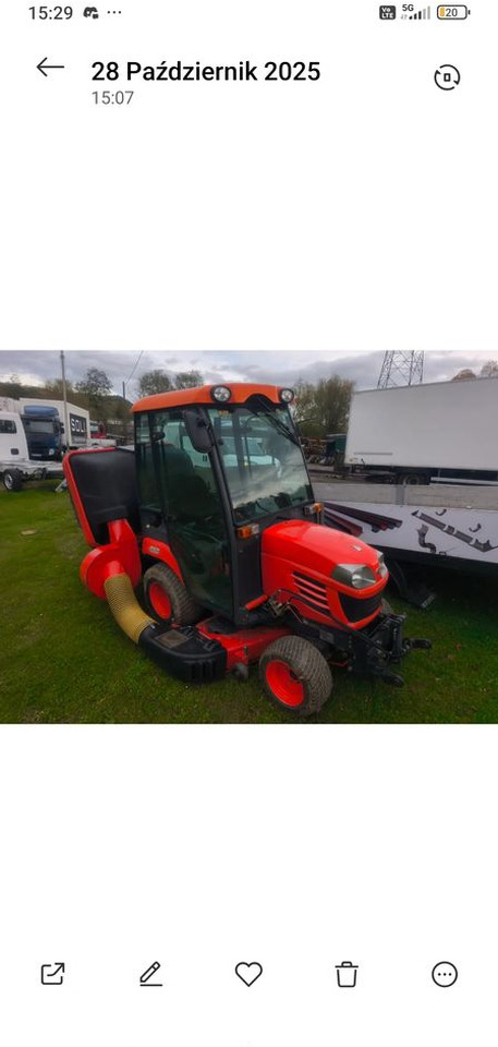 Kubota BX350 4x4 Traktorek komunalny kosiarka pług piaskarka pełen osprzęt - Komunalni traktor: slika 4 Kubota BX350 4x4 Traktorek komunalny kosiarka pług piaskarka pełen osprzęt - Komunalni traktor: slika 4