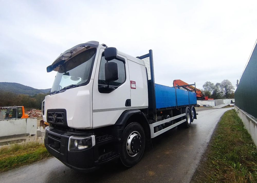Renault Gama D 26.320 skrzynia hds palfinger PK15500 - Kamion sa tovarnim sandukom, Kamion sa dizalicom: slika 1 Renault Gama D 26.320 skrzynia hds palfinger PK15500 - Kamion sa tovarnim sandukom, Kamion sa dizalicom: slika 1