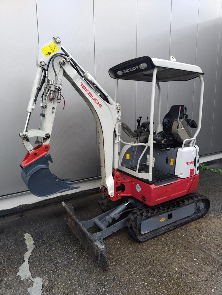 Takeuchi TB 215 R - 1.611 h - Schnellwechsler neu - - Mini bager: slika 1 Takeuchi TB 215 R - 1.611 h - Schnellwechsler neu - - Mini bager: slika 1