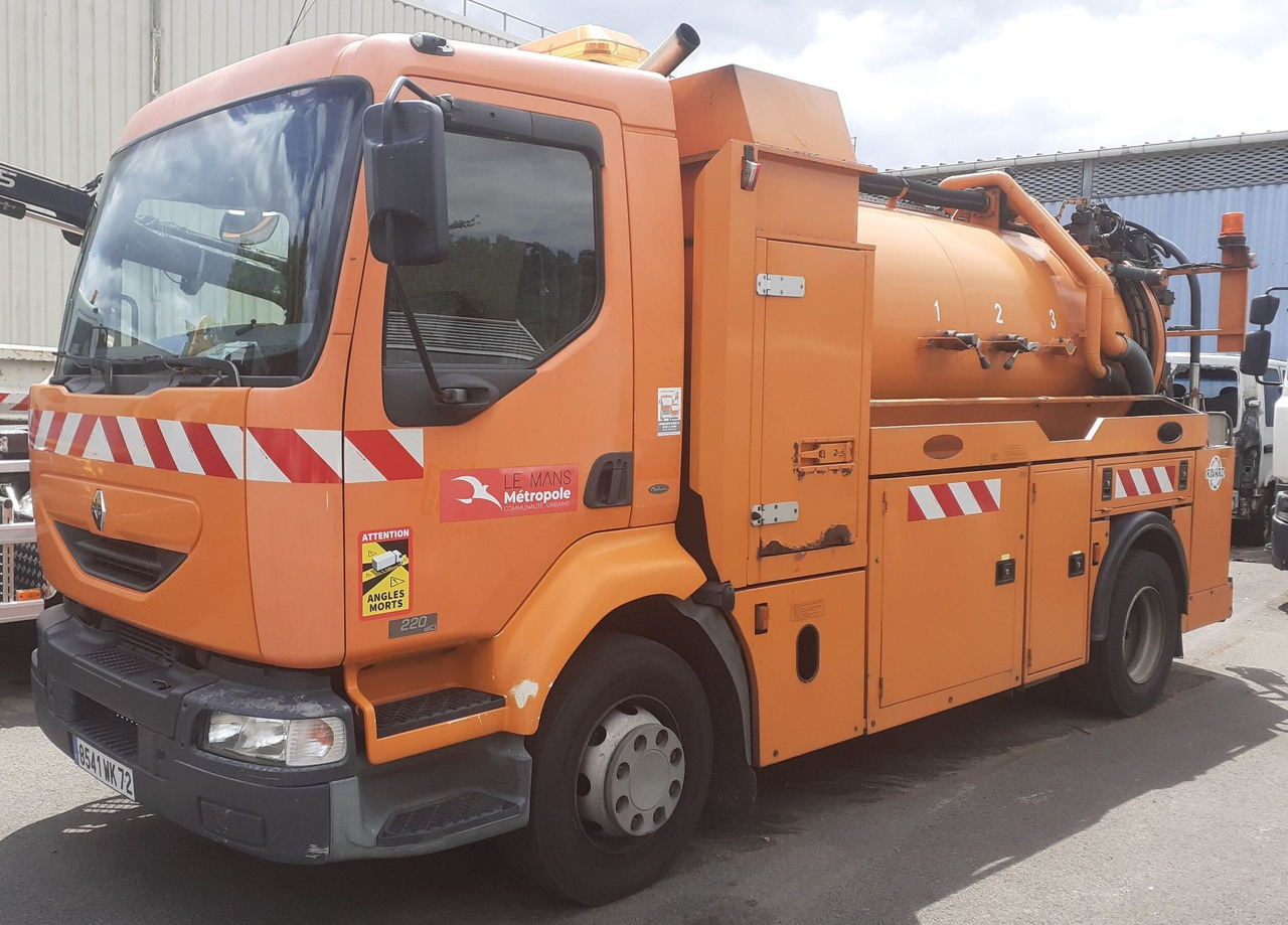 8541-WF-72 - Camion cureuse Renault - Vakuumska cisterna: slika 1 8541-WF-72 - Camion cureuse Renault - Vakuumska cisterna: slika 1