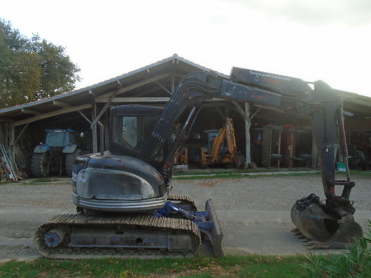 Hitachi ex75-3 - Mini bager: slika 2 Hitachi ex75-3 - Mini bager: slika 2