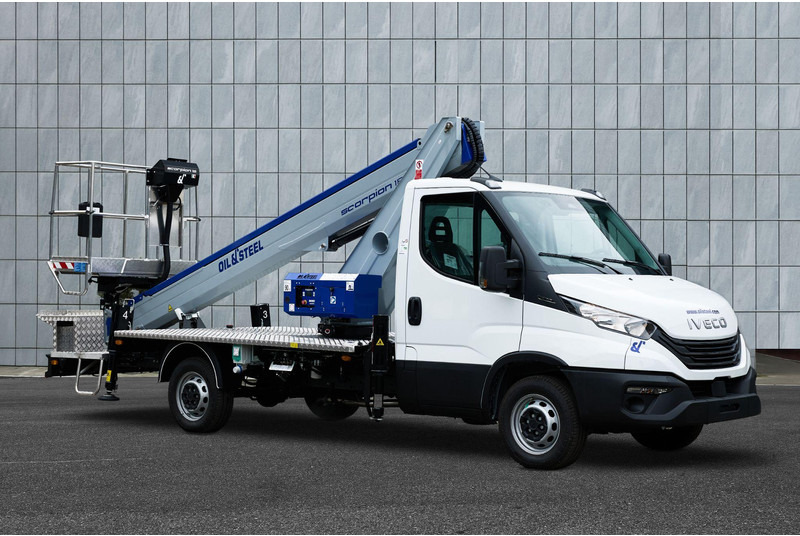 Oil & Steel Scorpion 18 Sobre IVECO DAILY 35S14 entre ejes 3750 mm - Vazdušna platforma montirana na kamion: slika 1 Oil & Steel Scorpion 18 Sobre IVECO DAILY 35S14 entre ejes 3750 mm - Vazdušna platforma montirana na kamion: slika 1