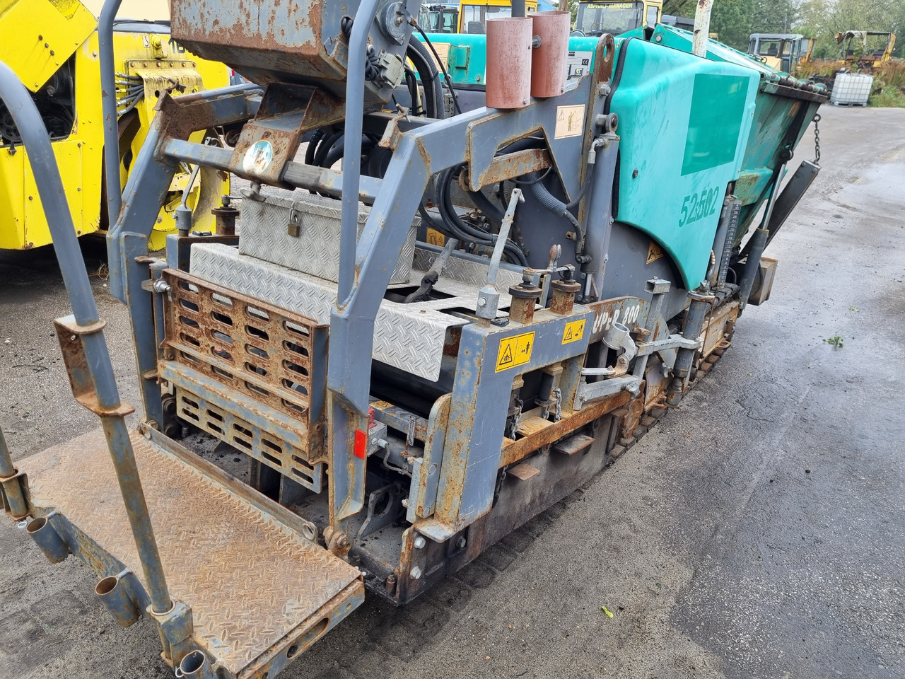 VÖGELE SUPER 800 - Asfaltni finišer: slika 2 VÖGELE SUPER 800 - Asfaltni finišer: slika 2