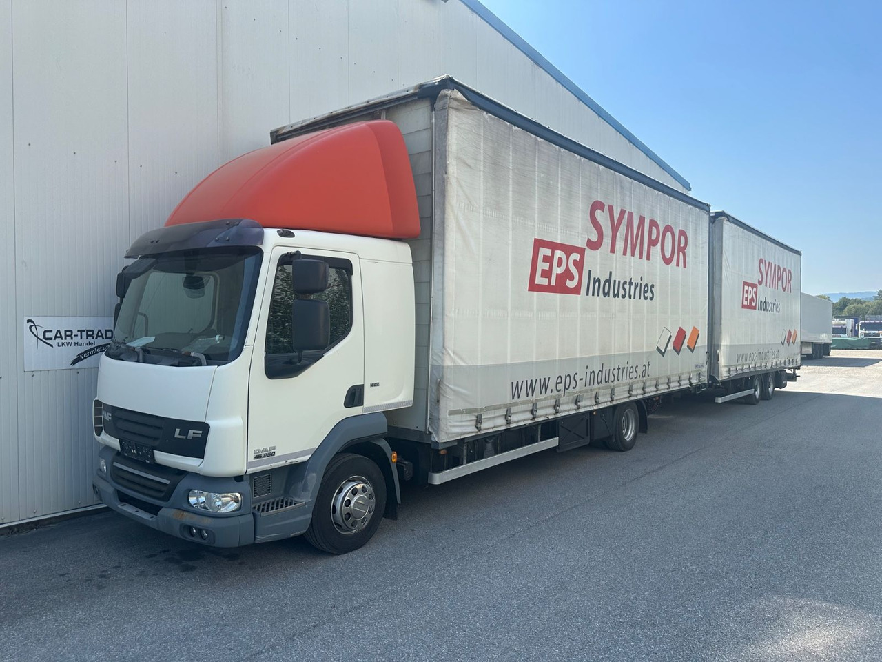 DAF LF 250 Schalter 120m° TÜV - Kamion sa ceradom: slika 1 DAF LF 250 Schalter 120m° TÜV - Kamion sa ceradom: slika 1