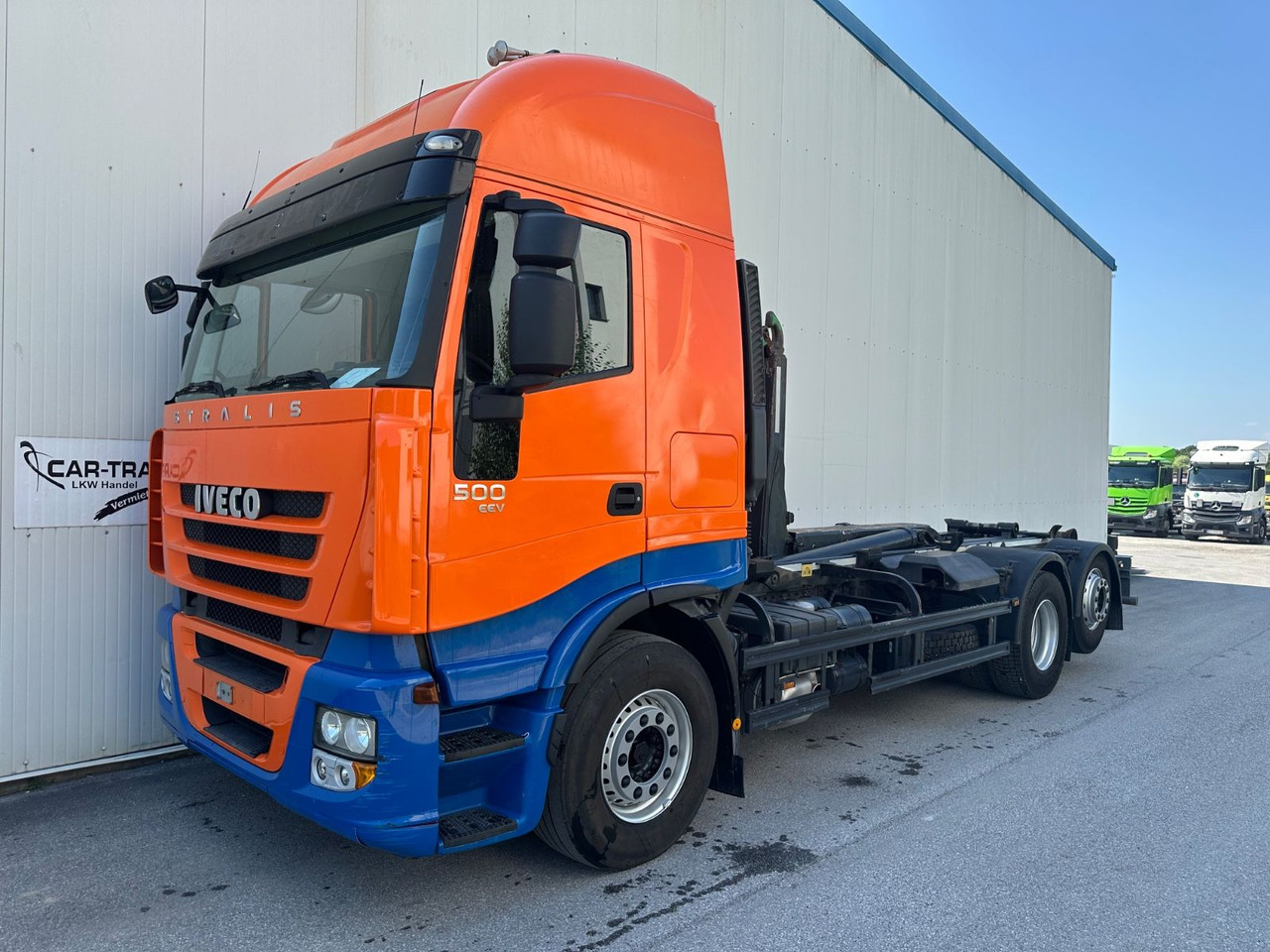 Iveco Stralis 500EEV 20T Meiller Lenkachse Retarder - Kamion sa hidrauličnom kukom: slika 1 Iveco Stralis 500EEV 20T Meiller Lenkachse Retarder - Kamion sa hidrauličnom kukom: slika 1